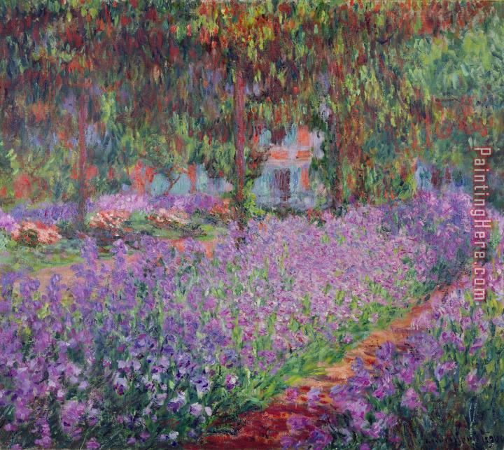 Claude Monet The Artists Garden at Giverny
